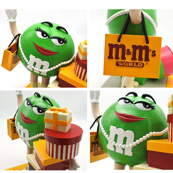 M&M's エムアンドエムズ フィギュア インテリア小物入れ 瓶