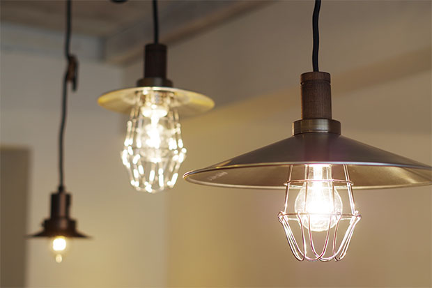 oliviar おまとめ3個 後藤照明 アルミシェードランプ レトロ照明