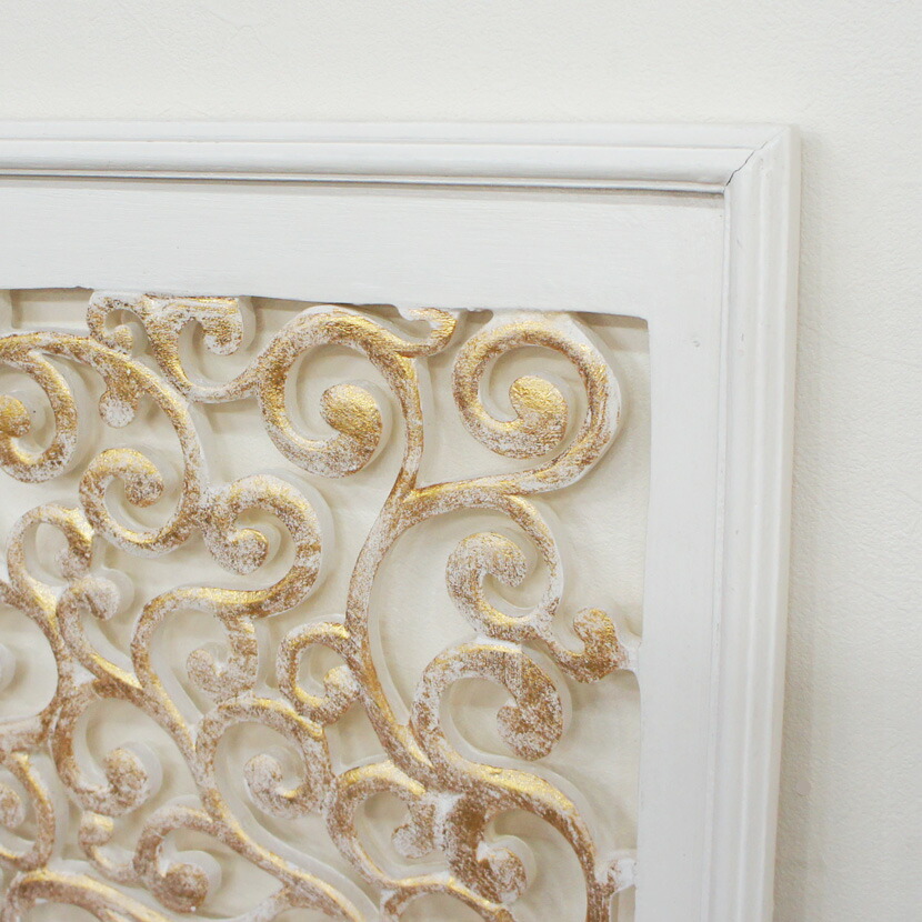 楽天市場】【送料無料！】バリ雑貨・アジアン木製レリーフ・ツタ模様