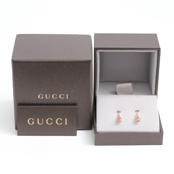 楽天市場】グッチ GUCCI ディアマンティッシマ ドロップピアス