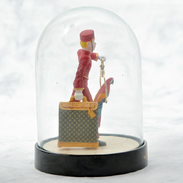 Louis Vuitton ベルボーイ人形 ガラスドーム付き Louis Vuitton