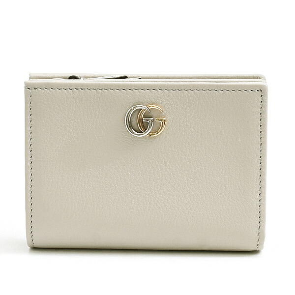 楽天市場】グッチ 財布 レディース ダブルG 二つ折り コンパクト