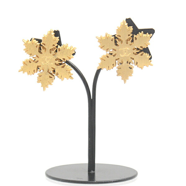 楽天市場】シャネル イヤリング レディース 雪の結晶 スノーフレーク