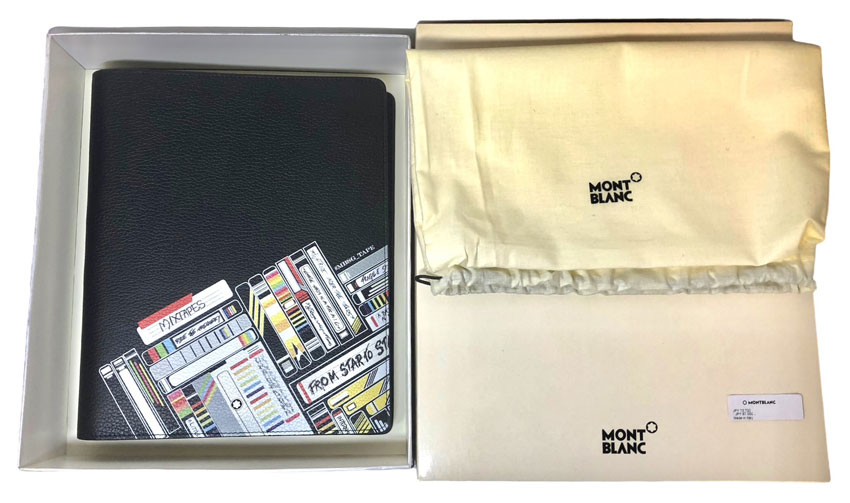 希少100周年 MONTBLANC モンブラン レザー ノートブック 手帳