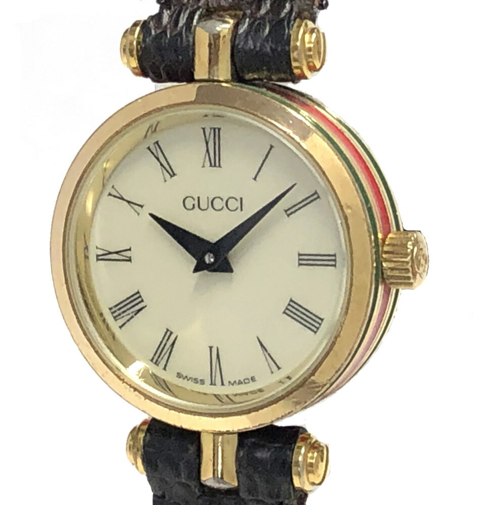 GUCCI 時計 レディース マリーナチェーン ブラウン GUCCI 時計