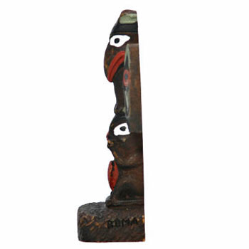 楽天市場】トーテムポール TOTEM POLE レプリカ カナダ 先住民