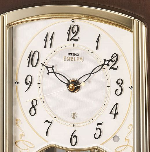 楽天市場】セイコー置時計エンブレム SEIKO電波置き時計 HW582B【楽