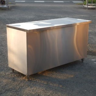 楽天市場】【中古】業務用 ステンレス 調理台 W140 D60 H80cm 棚1段