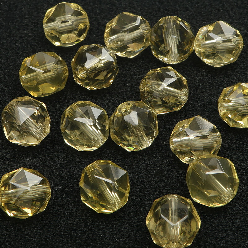 ブラジル産】特殊カットレモンクォーツ ブラジル産】特殊カットレモン