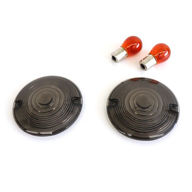 楽天市場】ハーレー ウインカーレンズ 交換 社外品 FLH ロードキング