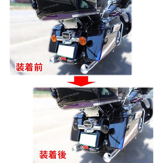 楽天市場】ハーレー ウインカーレンズ 交換 社外品 FLH ロードキング