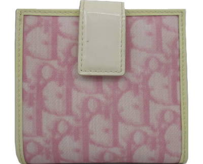楽天市場】ディオール トロッター 二つ折り財布 ピンク Christian Dior