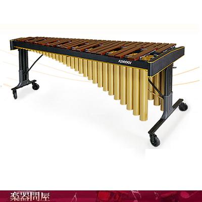 マリンバ,4オクターブ,49鍵盤,キャスター付きスタンド マリンバ,4