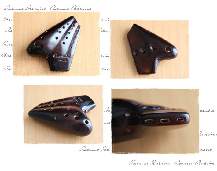 楽天市場】（Osawa／オオサワ）トリプル・オカリナ AC-TU2（漆仕上げ