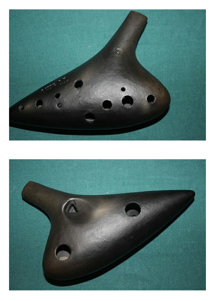 楽天市場】【ソロ／アルトC管】（ティアーモ）オカリナ 黒陶シリーズ