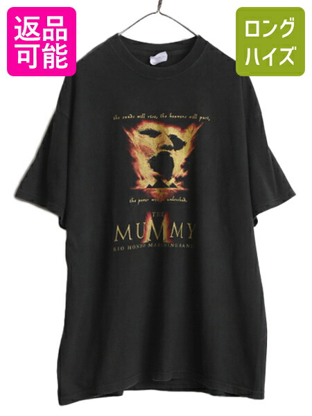 楽天市場】00s ☆ ザ マミー ミイラ イラスト プリント Tシャツ メンズ