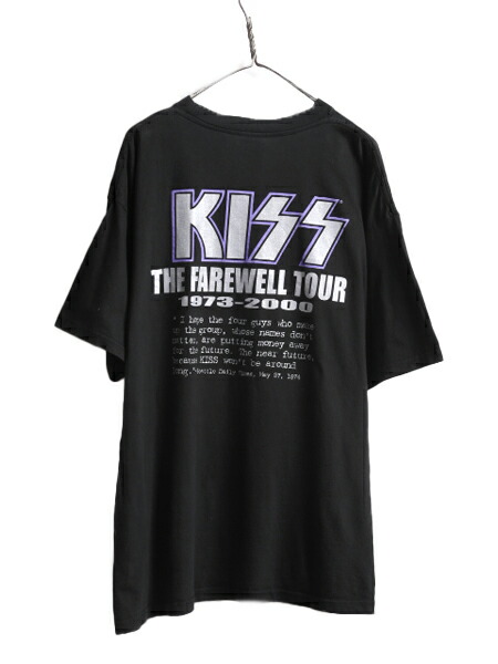 ヴィンテージ/希少] KISS 00s バンド Tシャツ キス レア ヴィンテージ