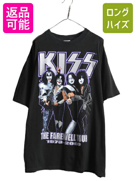 ヴィンテージ/希少] KISS 00s バンド Tシャツ キス レア ヴィンテージ
