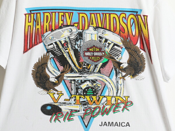 楽天市場】90s オールド □ ハーレー ダビッドソン 多色刷り ビッグ