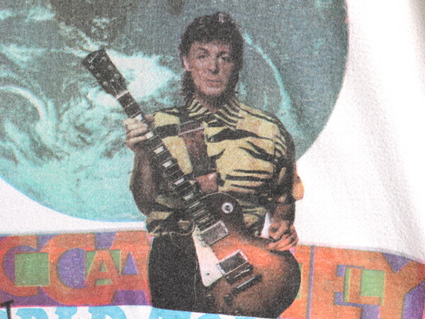 デッドストック 90s USA製 ポールマッカートニー Tシャツ 90's USA製