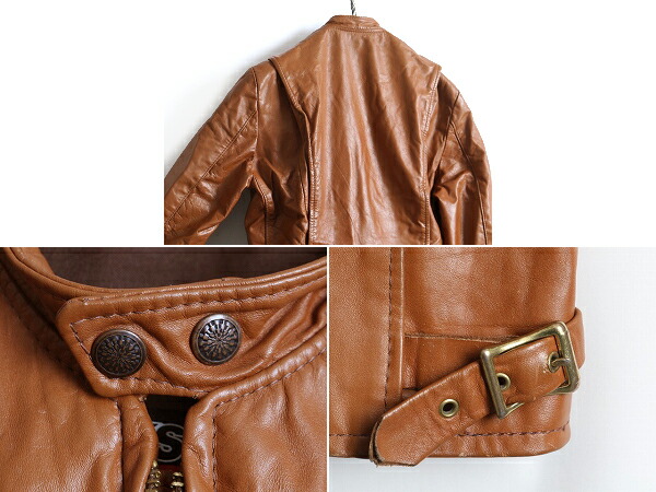 楽天市場】70's USA製 ビンテージ □ Brooks 本革 レザー シングル