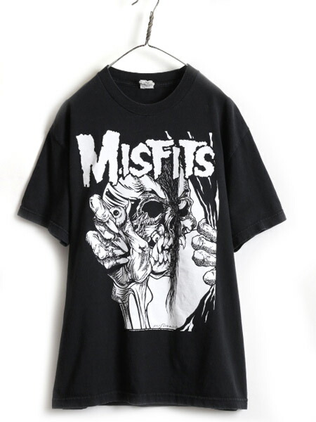 楽天市場】00s ☆ ミスフィッツ パスヘッド スカル プリント 半袖 T