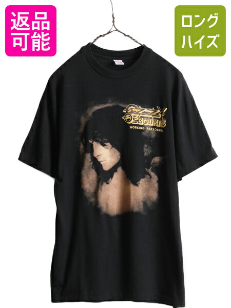 楽天市場】90s USA製 ☆ オジー オズボーン ツアー 両面 プリント T