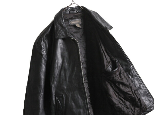 楽天市場】00s バナナリパブリック 本革 レザー ジャケット メンズ L