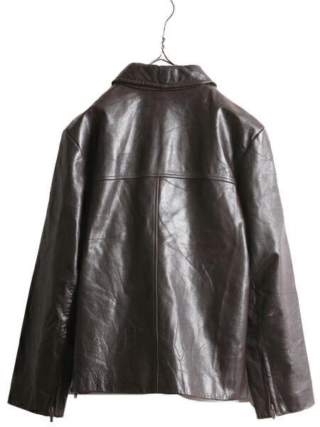 楽天市場】00s バナナリパブリック 本革 レザー ジャケット メンズ S