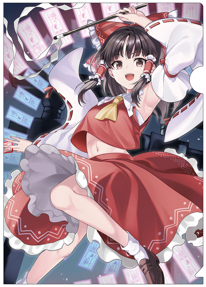 東方project 霊夢 美少女 クリアファイル VZ8 Amazon.co.jp: 東方