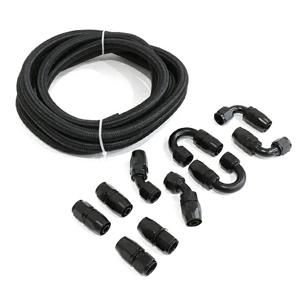 楽天市場】【送料無料】 AN10 オイルクーラー メッシュ ホース セット