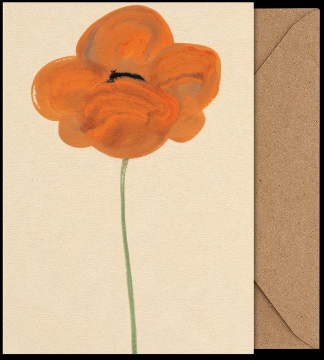 ポスターコレクティブ Orange Vallmo/Amelie Hegardt