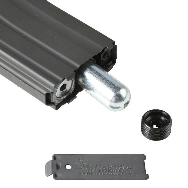 楽天市場】GHK AR/M4用 36連 CO2マガジン NewVer スチールマガジン : H