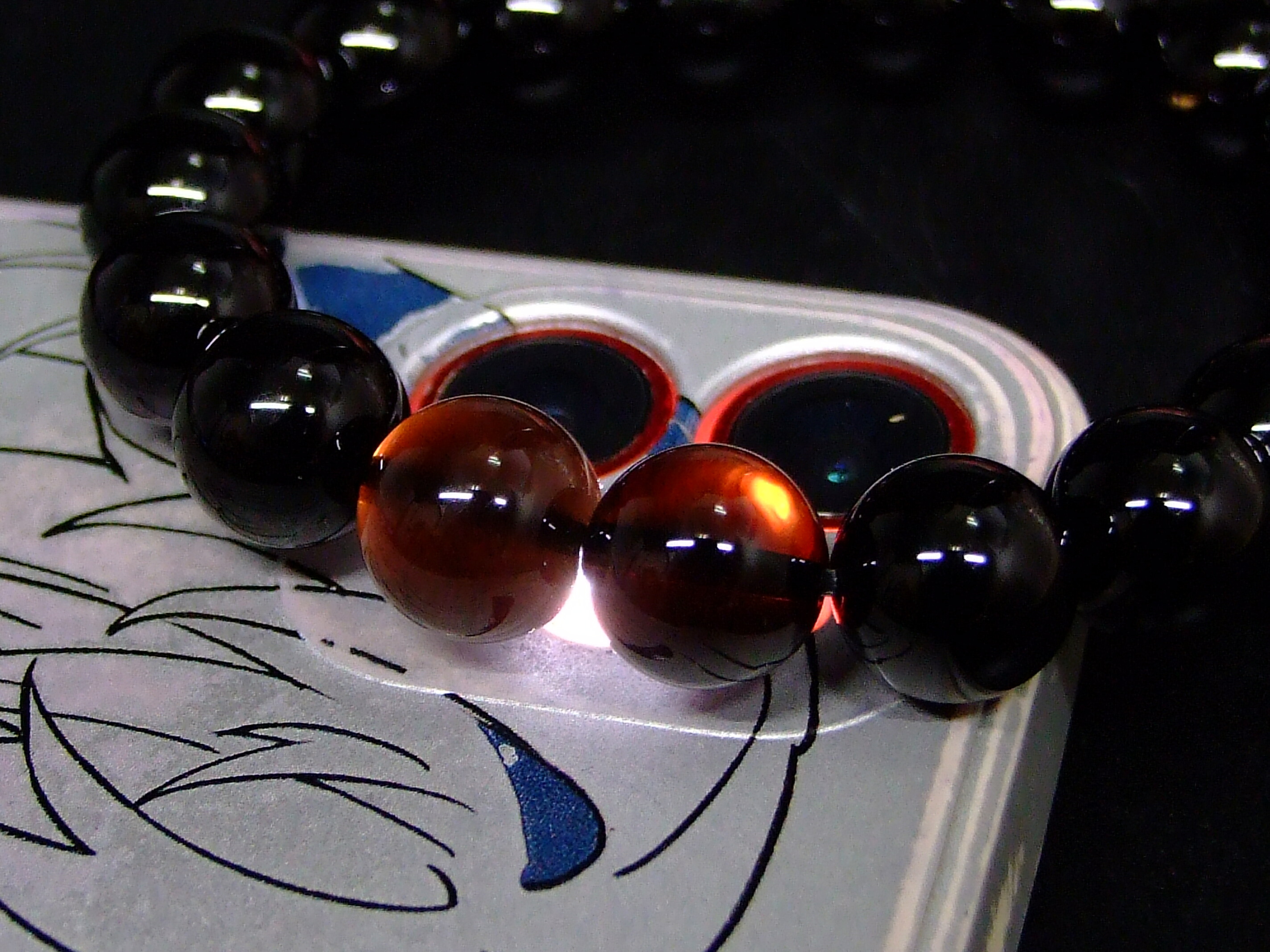 楽天市場】61300 鑑別書付き 8mm 5A モリオン 黒水晶 ブレスレット