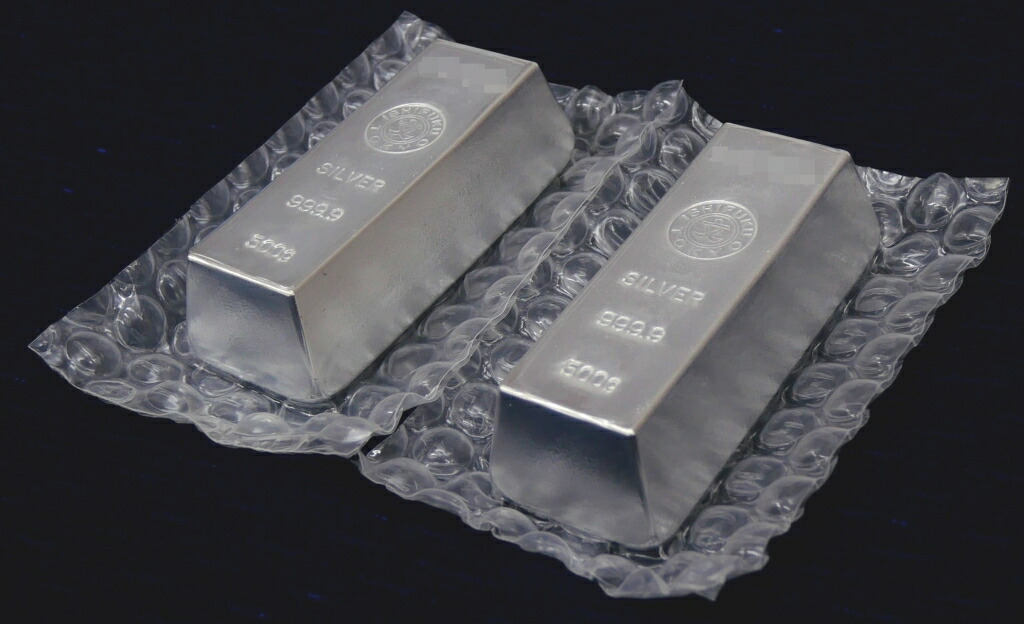 楽天市場】石福金属興業 純銀 インゴット 500g×2本セット シルバー
