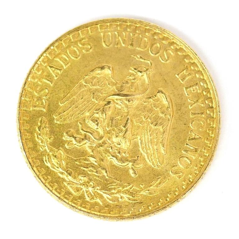 楽天市場】メキシコ 2ペソ金貨 1945年 イーグル ドス金貨 【中古