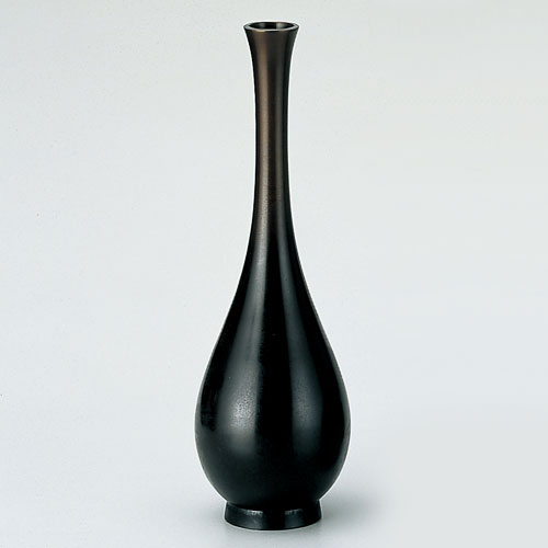 楽天市場】茶道具 花入 唐銅花入 鶴首花入 金谷浄雲作 : 茶道具・抹茶