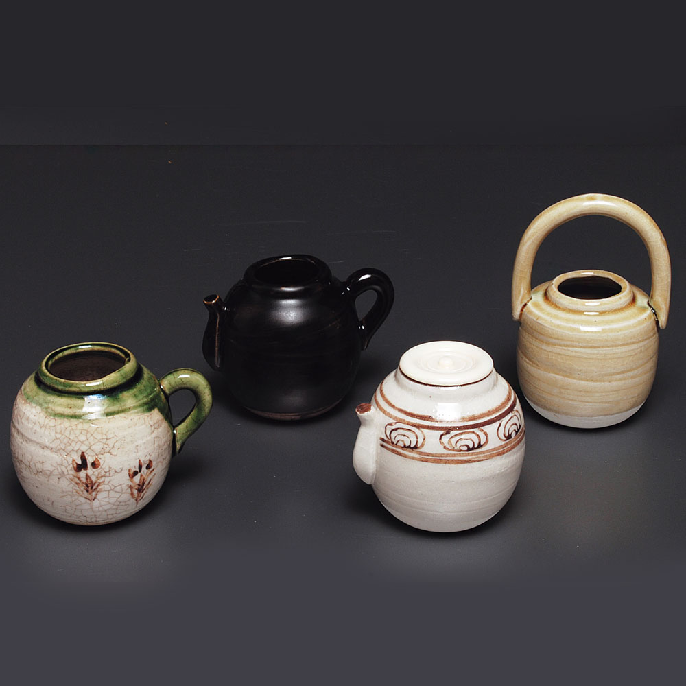 楽天市場】茶道具 茶入 四滴茶入 色変 五陶作 : 茶道具・抹茶・八女茶