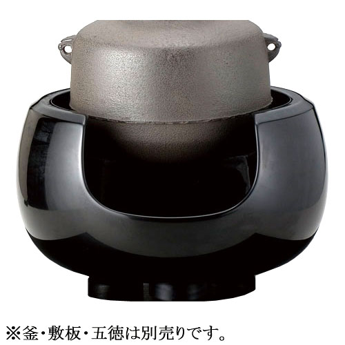 楽天市場】茶道具 風炉 土風炉 黒 尺一 宗伴作 : 茶道具・抹茶・八女茶
