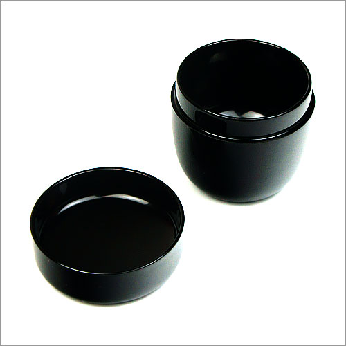 楽天市場】茶道具 棗/茶器/なつめ 中棗 黒無地 木製 二度塗り : 茶道具