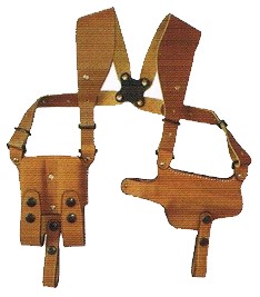 楽天市場】ホリゾンタル革製 ショルダーホルスター (茶) ダイ・ハード