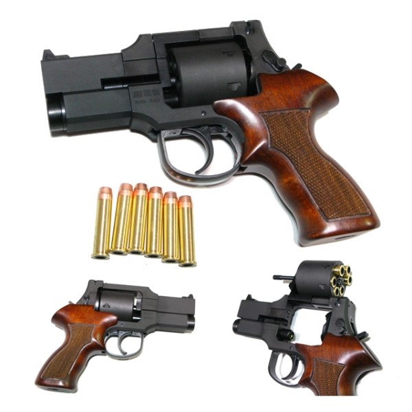 楽天市場】MATEBA マテバ 3in リボルバー ブラック HW 木製ショート