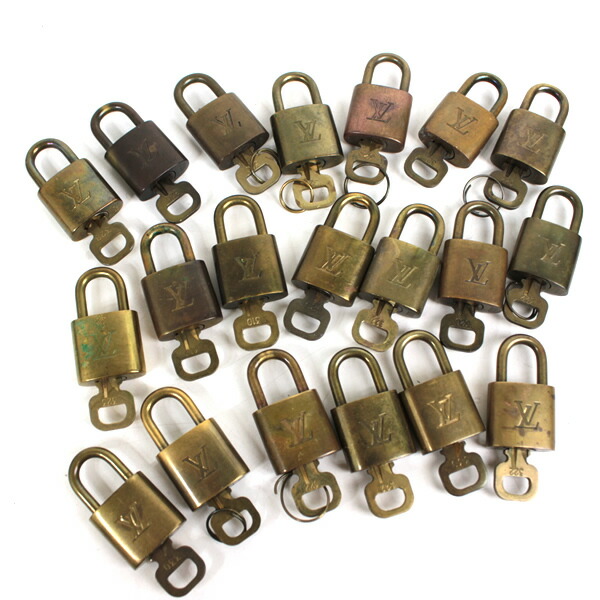 ルイ・ヴィトン パドロック 南京錠 ゴールド 11個セット ルイ