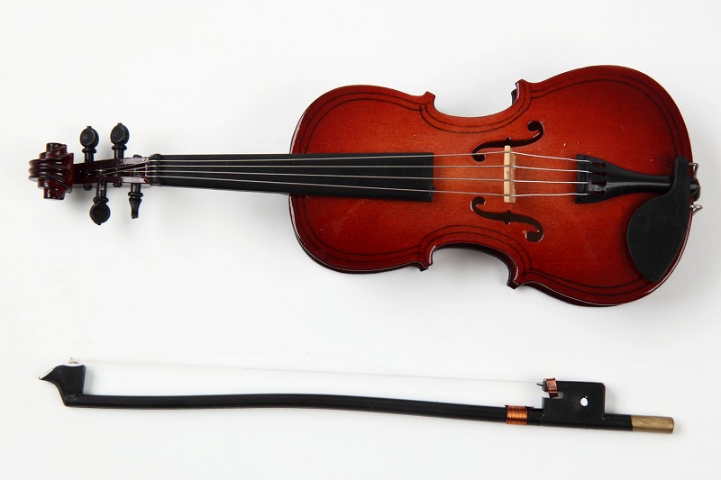 楽天市場】ミニチュア楽器 バイオリン 15cm : サンライズサウンドハウス