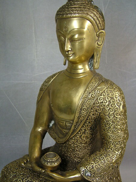 楽天市場】□龍香堂□☆チベット神 銅製仏像「釈迦牟尼仏」335mm