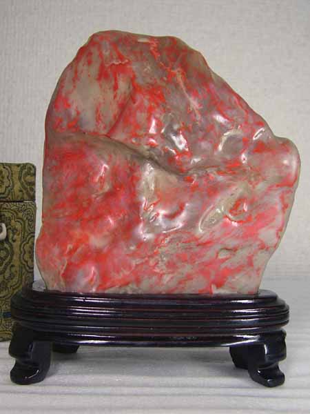 楽天市場】□龍香堂□☆珍品！昌化鶏血石（しょうかけいけつせき）台