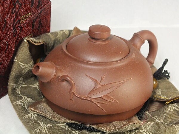 中国 宜興紫砂急須 梅段 順仙銘(陳順仙) 中国茶器 送料込み250708 中国