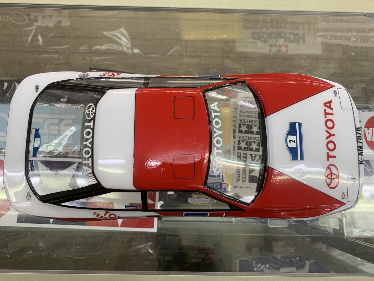 タミヤ セリカGT-FOUR ラリー ボディ 国内外のラリーを席巻した