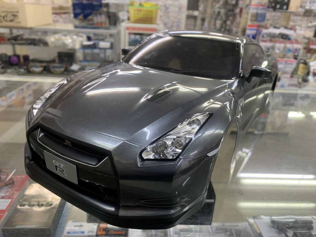 楽天市場】タミヤ 1/10 NISSAN GT-R(R35) 装済みボディ ガンメタ （SP