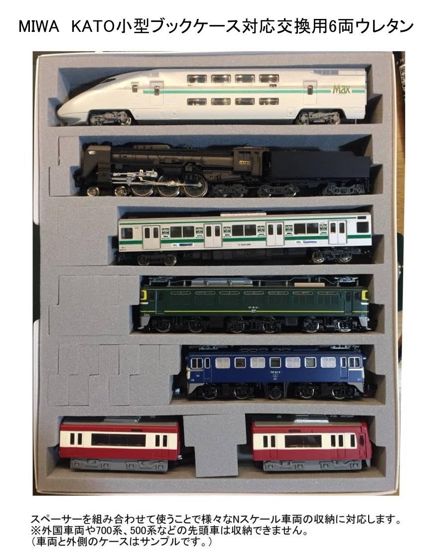 鉄道模型 収納ケース付き 値下げ 車両ケース(8両用・20m級)｜製品情報